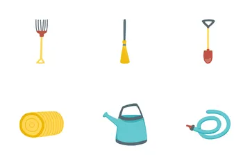 Farming Equipment Icon Pack