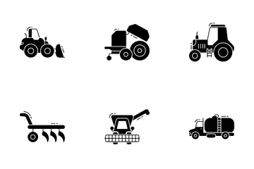 Farming Equipments Icon Pack