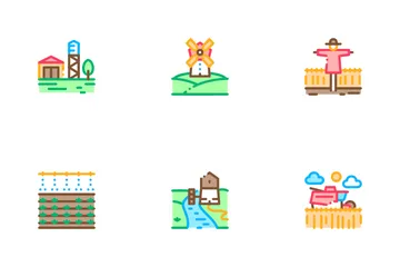 Farming Landscape Icon Pack