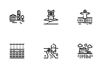 Farming Landscape Icon Pack