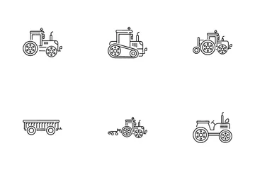Farming Vehicles Icon Pack