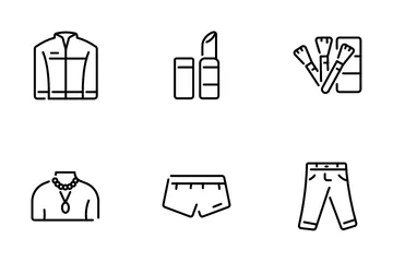 Fashion And Accessories Icon Pack