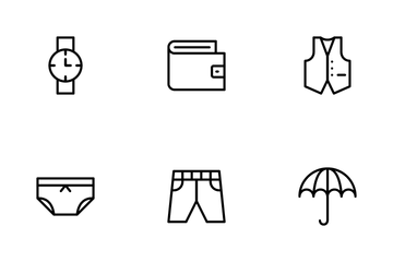 Fashion And Clothes Icon Pack