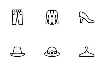 Fashion And Clothes Icon Pack