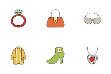 Fashion And Clothing Icon Pack