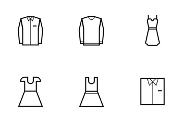 Fashion And Wear (line) Vol.1 Icon Pack