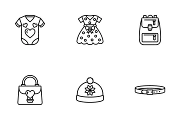 Fashion Clothes Icon Pack