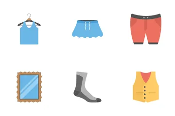 Fashion Flat Icons 1 Icon Pack