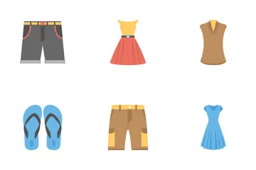 Fashion Flat Icons 2 Icon Pack