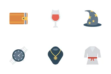 Fashion Flat Icons Icon Pack