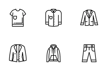 Fashion Man Icon Pack