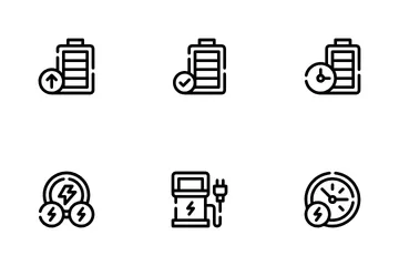 Fast Charging Icon Pack