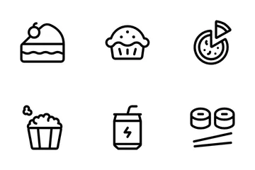 Fast Food & Drink Icon Pack