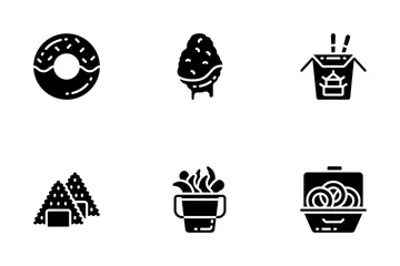 Fast Food - Glyph Icon Pack