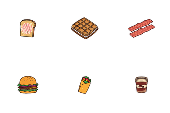 Fast Foods Icon Pack