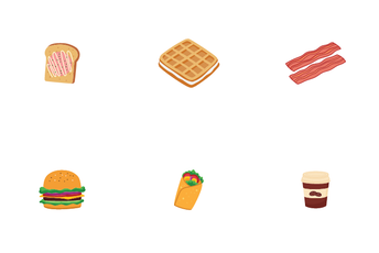 Fast Foods Icon Pack