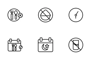 Fasting Icon Pack