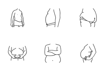Fat Body Icon Pack