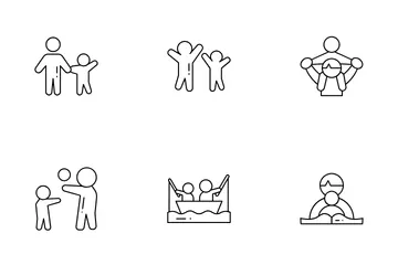 Father And Son Icon Pack