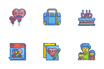 Father Day Icon Pack