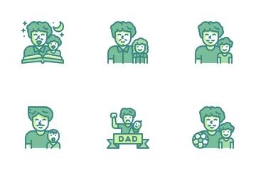 Father Day Icon Pack