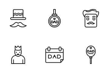 Father Day Icon Pack