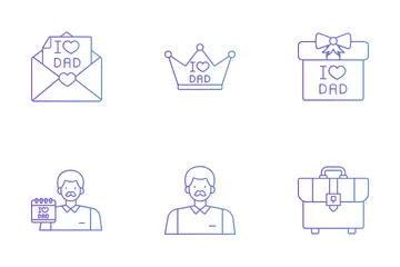 Father Day Icon Pack