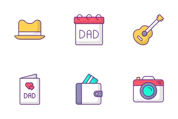 Fathers Day Icon Pack