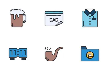 Fathers Day Icon Pack