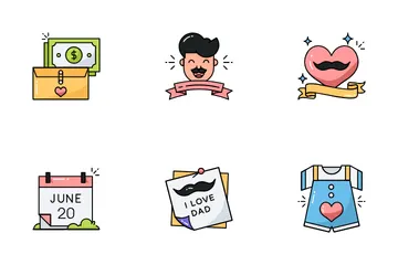 Father`s Day Icon Pack