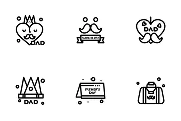 Fathers Day Icon Pack