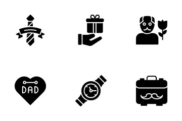 Fathers Day Icon Pack