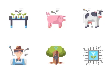 Fazenda Inteligente Pacote de Ícones