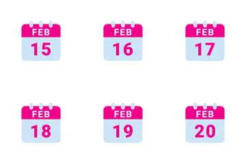 FEB DATE Icon Pack