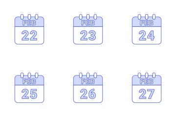 FEB DATE Icon Pack