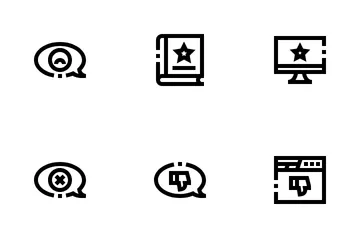 Feedback And Testimonials Icon Pack