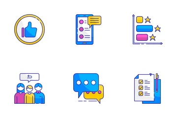 Feedback del cliente Icon Pack