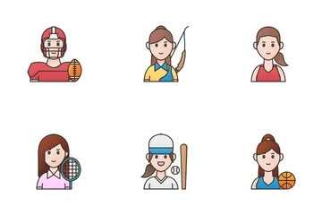 Female Sport Icon Pack
