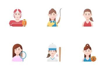 Female Sport Icon Pack