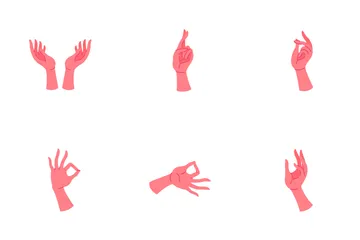 Feminine Hands Icon Pack
