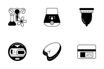 Feminine Hygiene Icon Pack