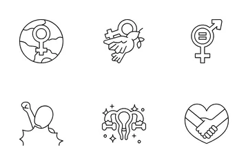 Feminism Icon Pack