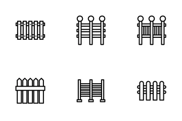 Fence Icon Pack