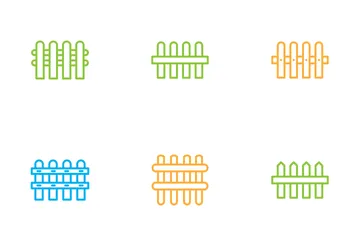 Fence Icon Pack