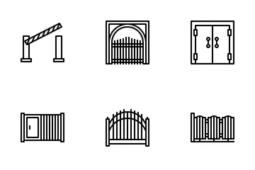 Fence Icon Pack