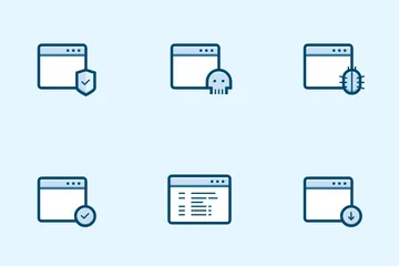 Fenêtres d'applications Pack d'Icônes