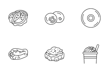 Fermented Pickles Icon Pack