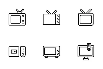 Fernsehen Symbolpack