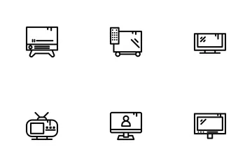 Fernsehen Symbolpack