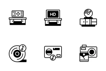 Fernsehen Symbolpack